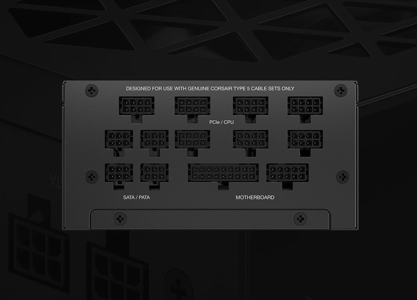 CORSAIR SF1000L Fully Modular LowNoise SFX Power Supply ATX 3.0 & PCIe 5.0 Compliant Quiet